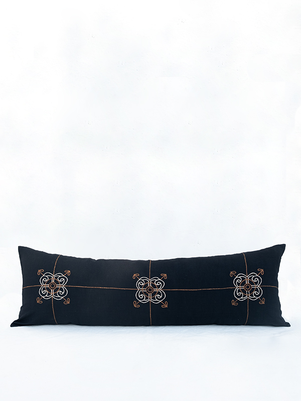 nomad-india-textile-lumbar-cushion-black-tobacco